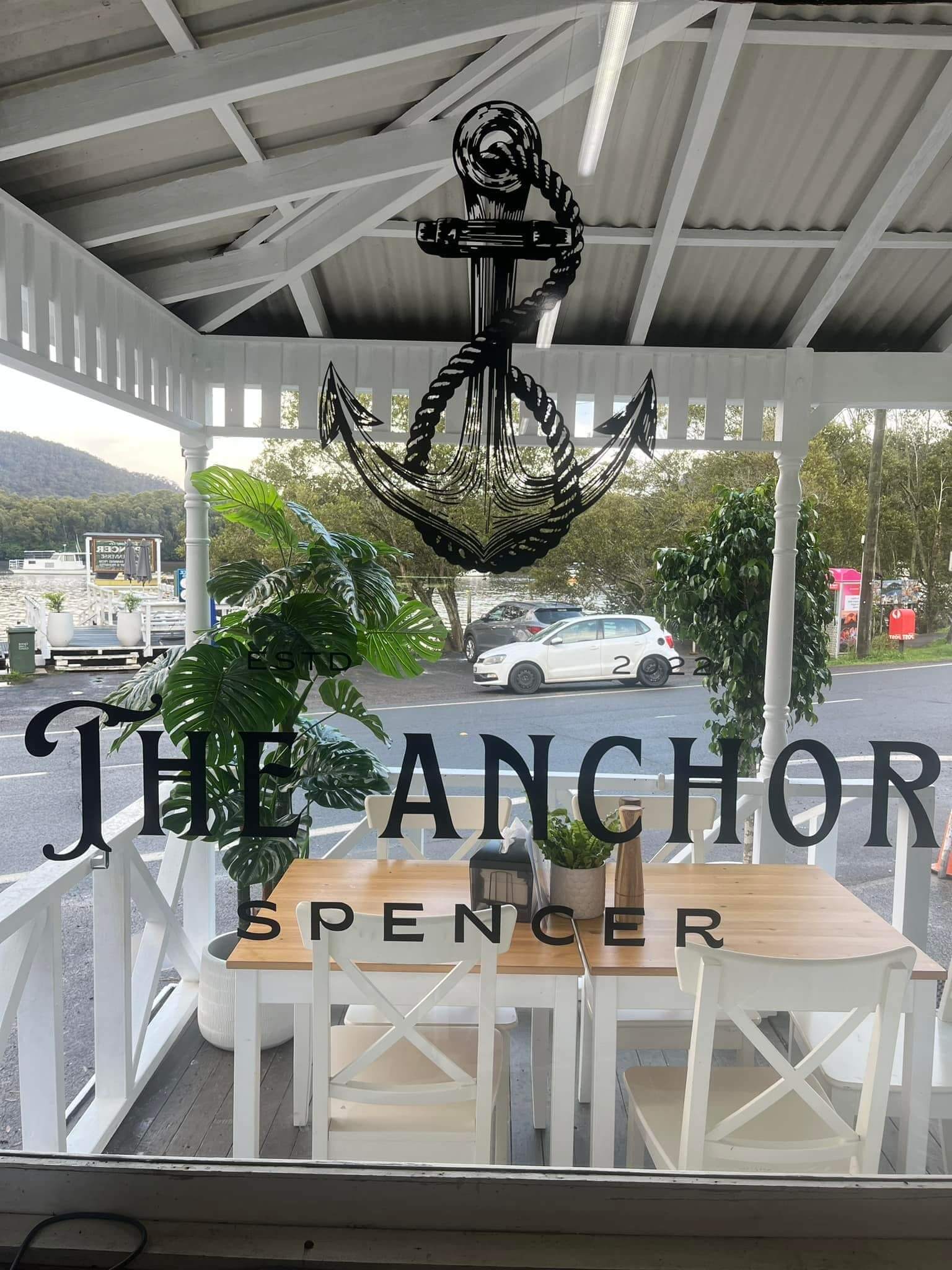 The Anchor Spencer Hinterland Love Central Coast